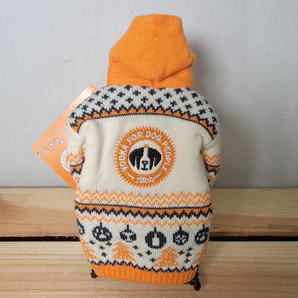Tito's Handmade Vodka Knit Sweater Bottle Koozie 
